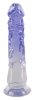 Dildo z przyssawką 22,5 cm Crystal Clear